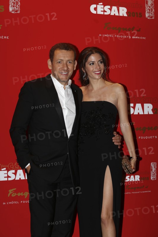 Dany Boon with his wife Yaël, 2015