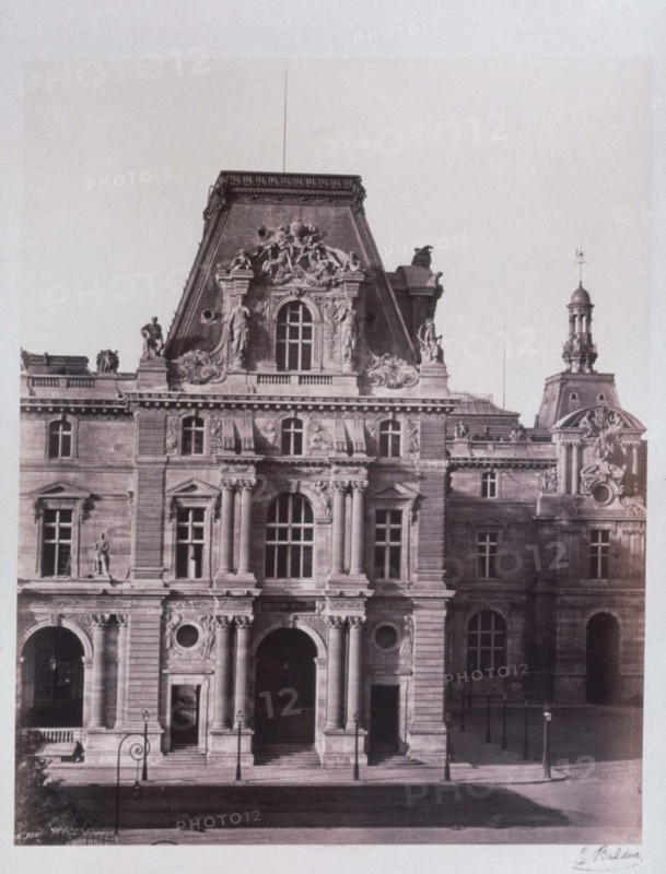 Baldus, Paris, Louvre, Mollien Pavilion