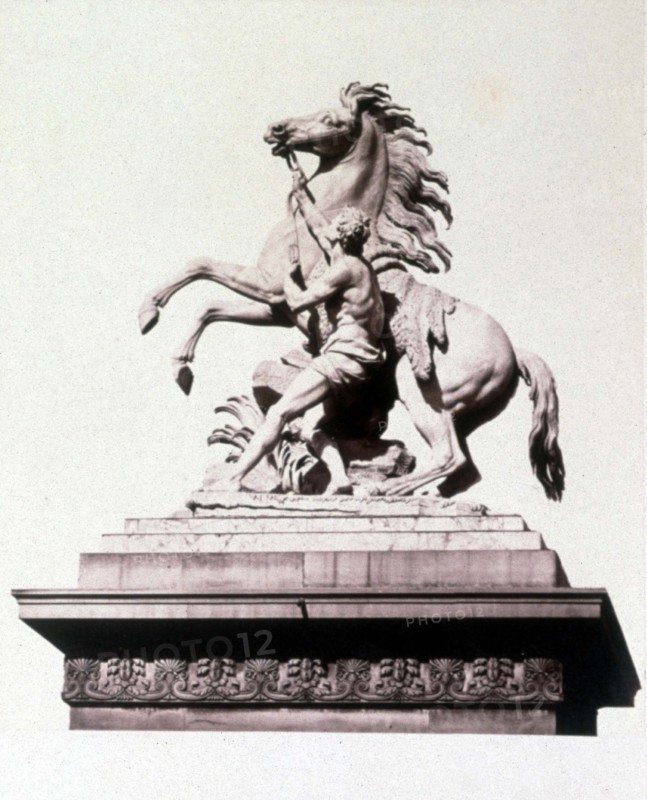 Baldus, Paris, Marly horses, right