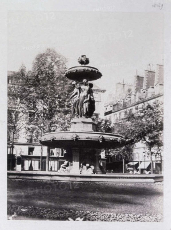 Baldus, Paris, Louvois fountain