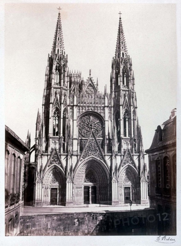 Baldus, Rouen, Eglise Saint-Ouen