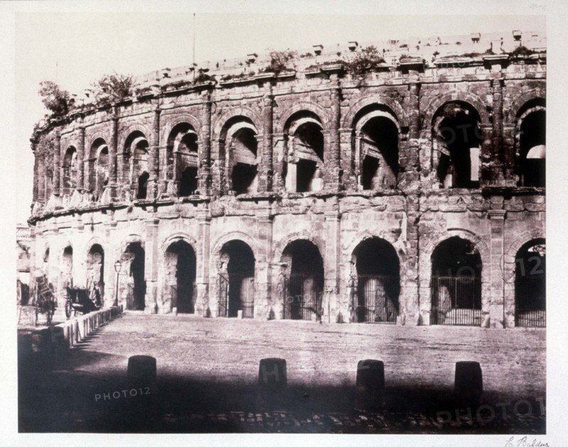 Baldus, Nîmes, Roman amphitheatre