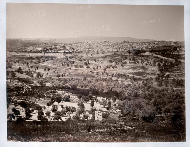 Frith Francis, Palestine, Jerusalem, panoramic view