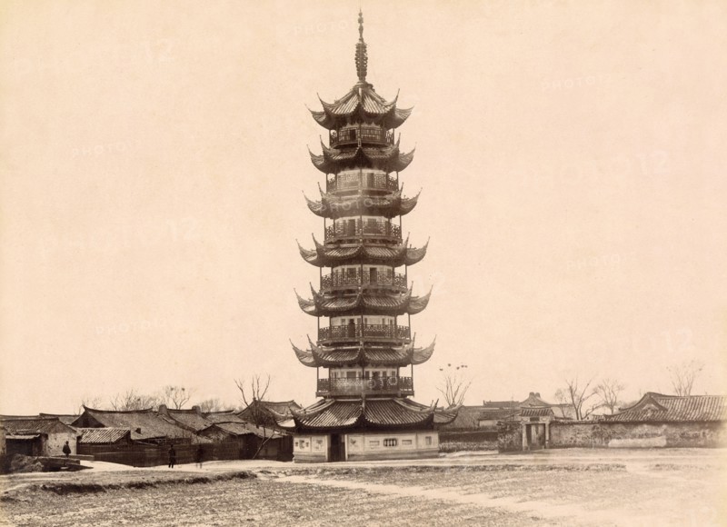 Pagoda near Shanghai (China)
