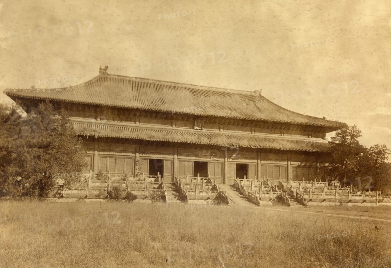 Ming tombs in Peking (China)