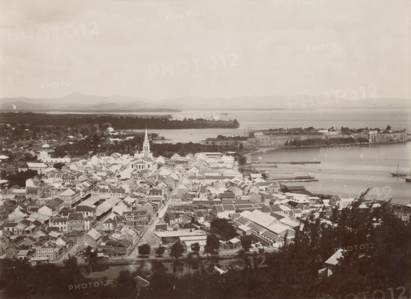 West Indies, view of Fort-de-France
