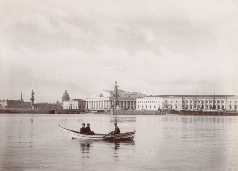 Russia, the Stock Exchange in St. Petersburg