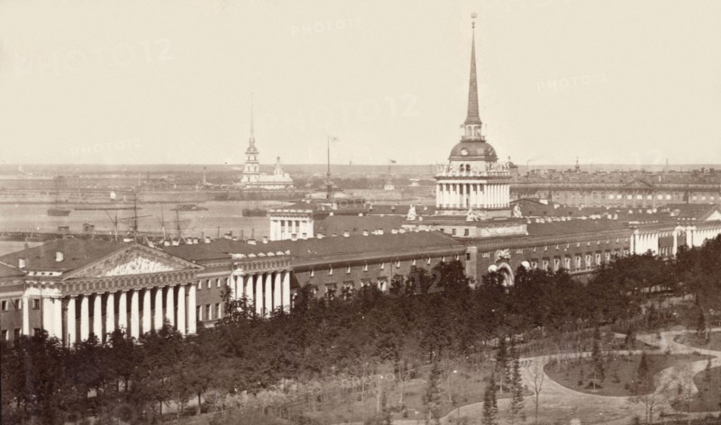 Russia, Admiralty Palace in St. Petersburg