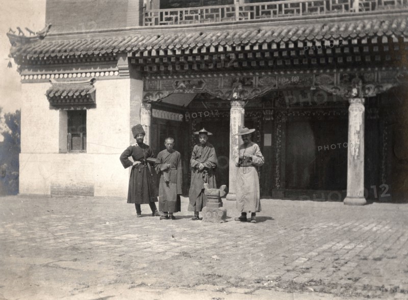 Chine, mission russe près de Pékin, temple à Toun-Kadia