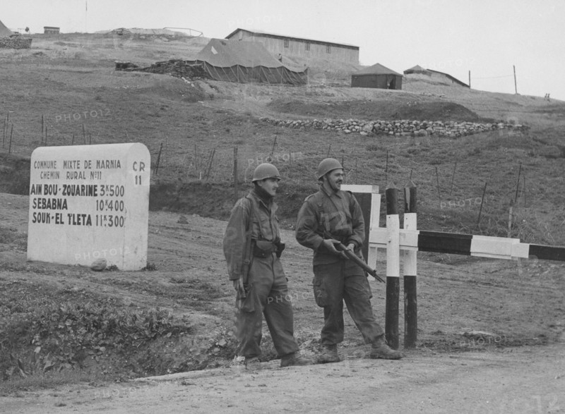 Frontière entre l'Algérie et le Maroc (1956)