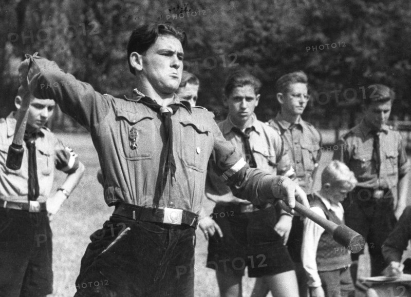 Hitler Youth boys in Quedlinburg (1943)