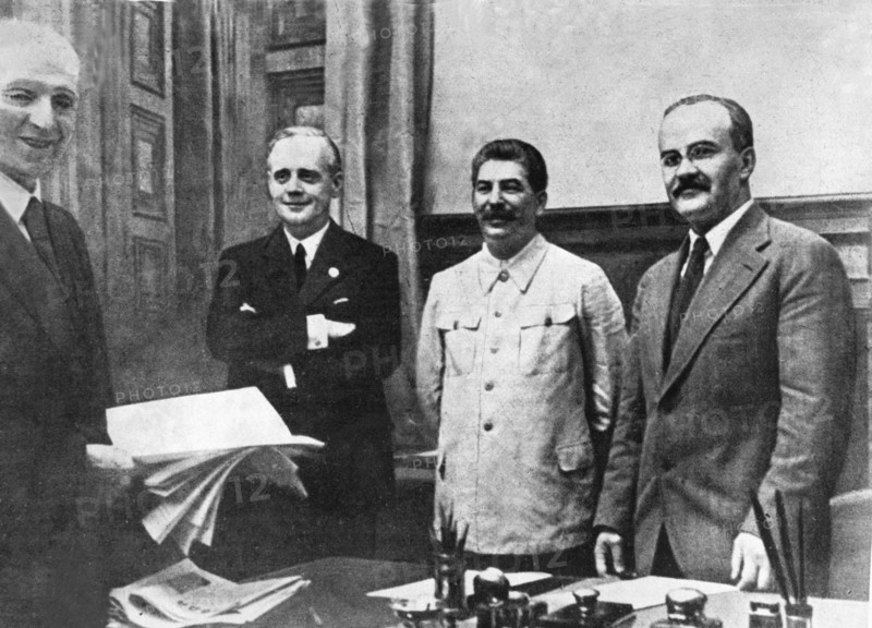 Signature du pacte de non-agression germano-soviétique (1939)