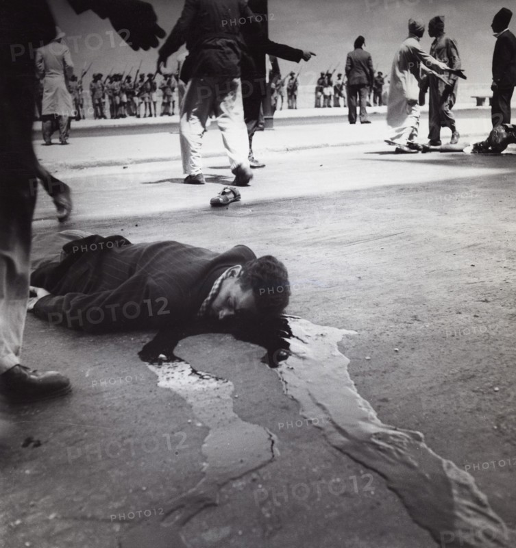 Shooting during the War in Algeria