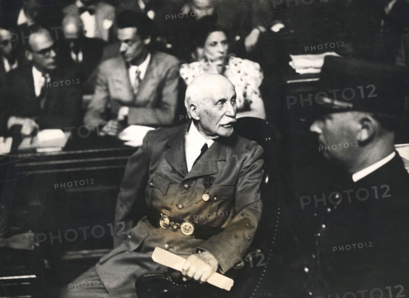 Procès du maréchal Pétain, 1945