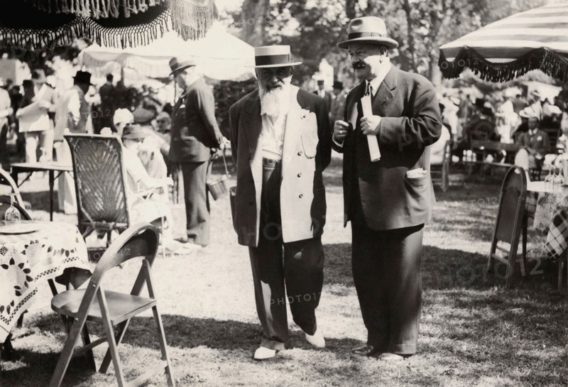 Tristan Bernard in Deauville, 1937