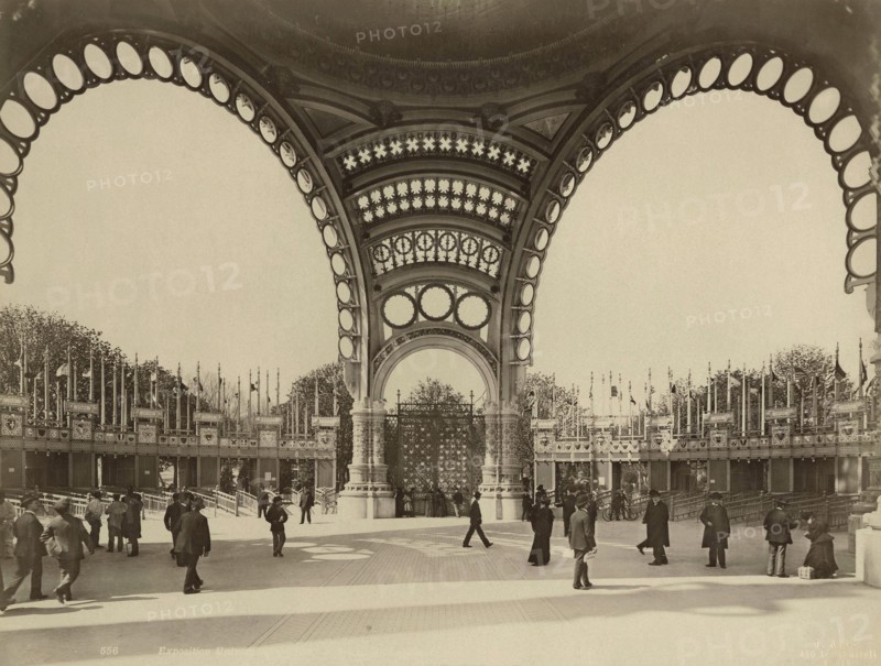 Paris. 1900 World Exhibition. The Great Door.