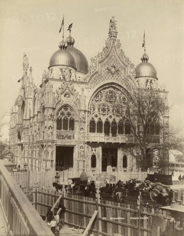 Paris. Exposition Universelle de 1900. Pavillon de l'Italie.