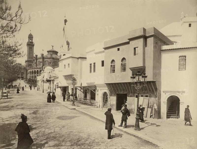 Paris. 1900 World Exhibition. Pavillon de l'Algérie.