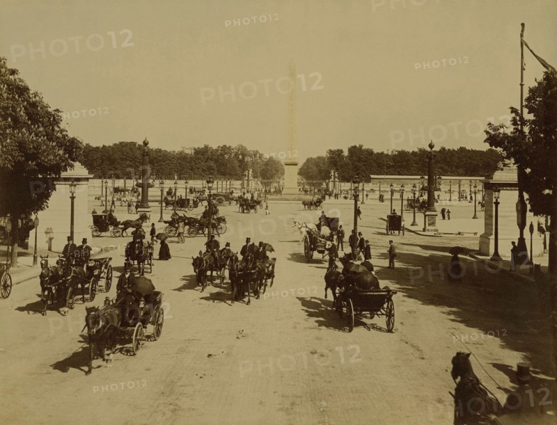 Paris. The Place de la Concorde.