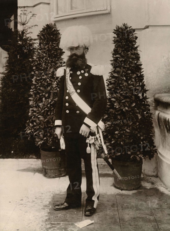 Paris. 1900 World Exhibition. Austrian guard.