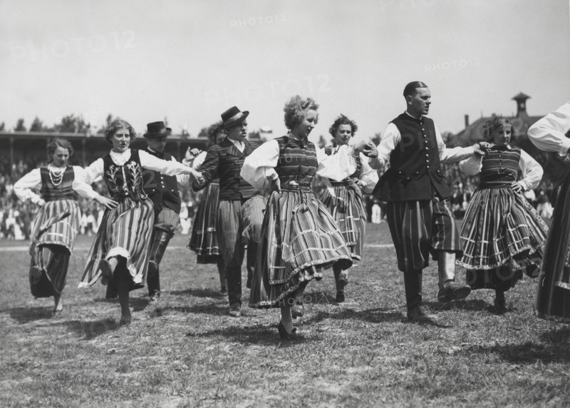 Polish youth celebration in Lens, 1939