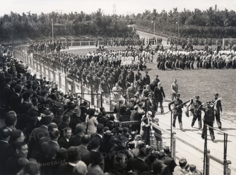 Polish youth celebration in Lens, 1939