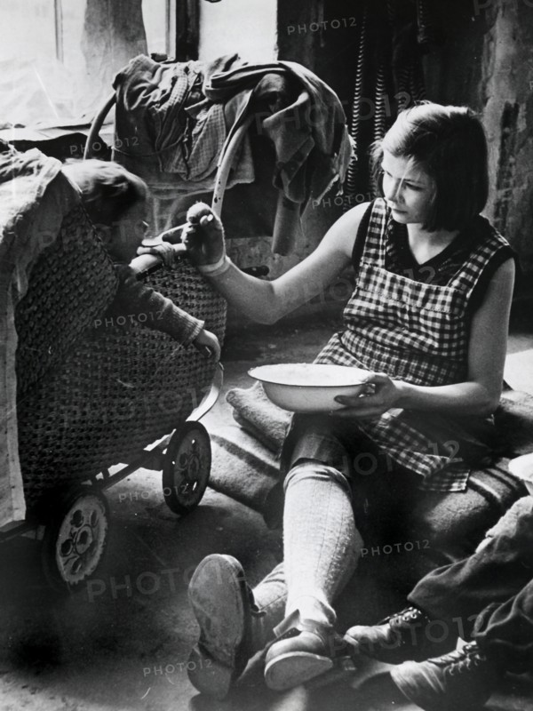 Camp de réfugiés à Berlin Ouest, 1959