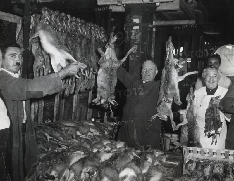 Le premier gibier de l'année aux Halles à Paris