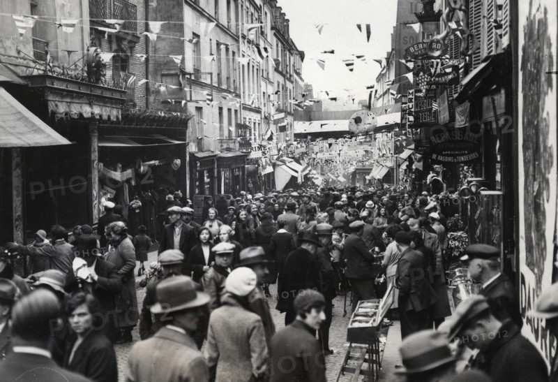 Auvergne-style party and inauguration of a square in Paris