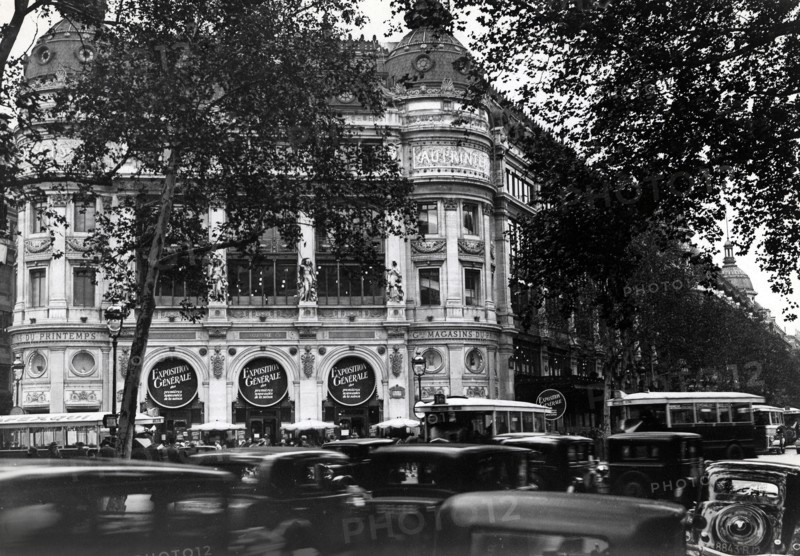 Magasin du Printemps à Paris