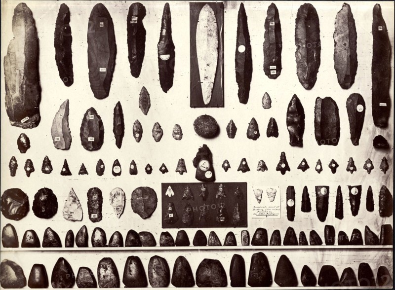 Arrowheads, British Museum
