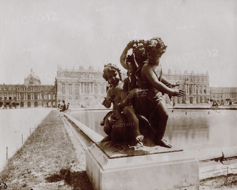 Atget, Bassin du Nord in Versailles