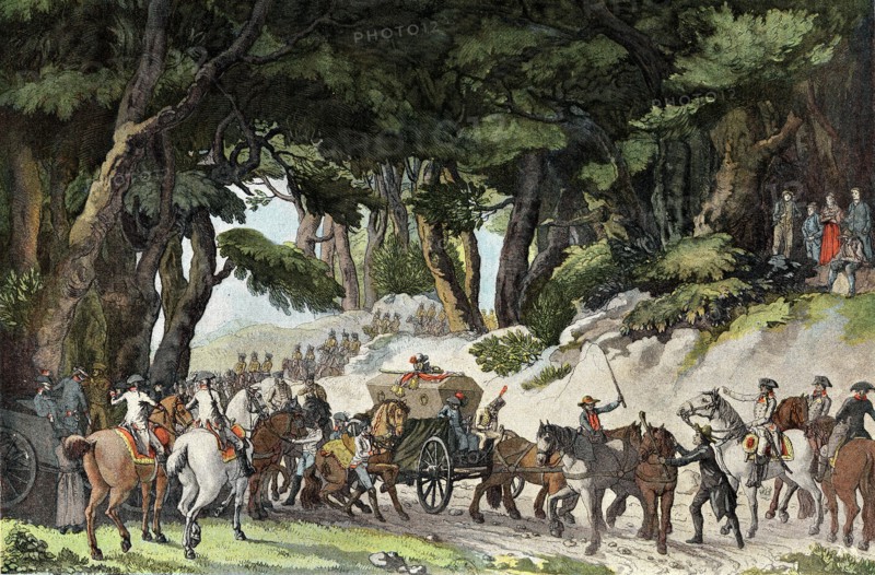 Burial of General Marceau in Altenkirchen, 1796