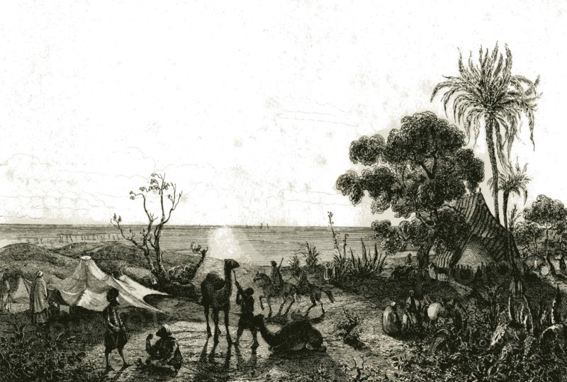 Le camp de Staouëli en Algérie