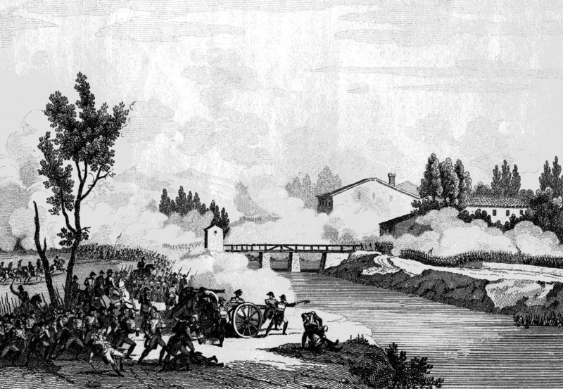 Battle of the Bridge of Arcole, November 17, 1796