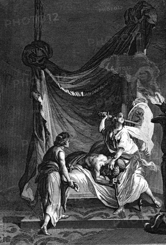 Passage de la Bible : la décapitation d'Holopherne par Judith