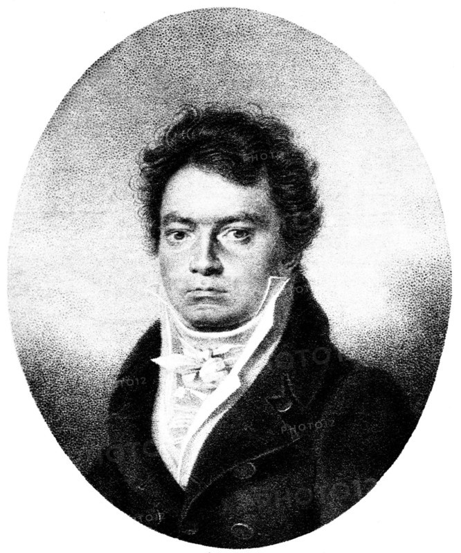 Portrait de Ludwig van Beethoven