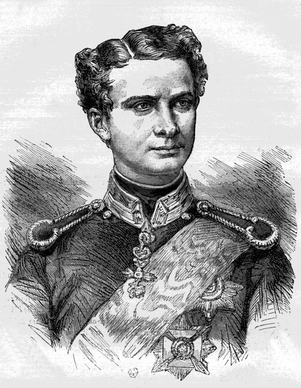 Portrait of Louis II of Bavaria
