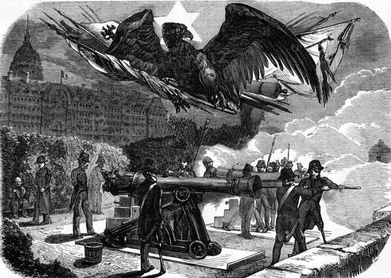 Salve d'honneur de 70 coups aux Invalides, 1882