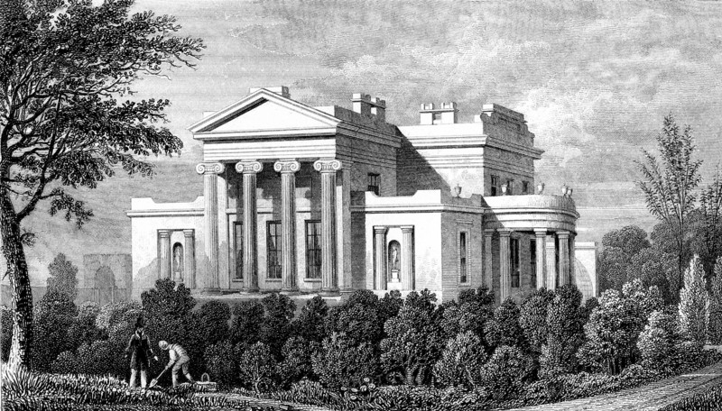 Villa in Regent's Park in London, 1827