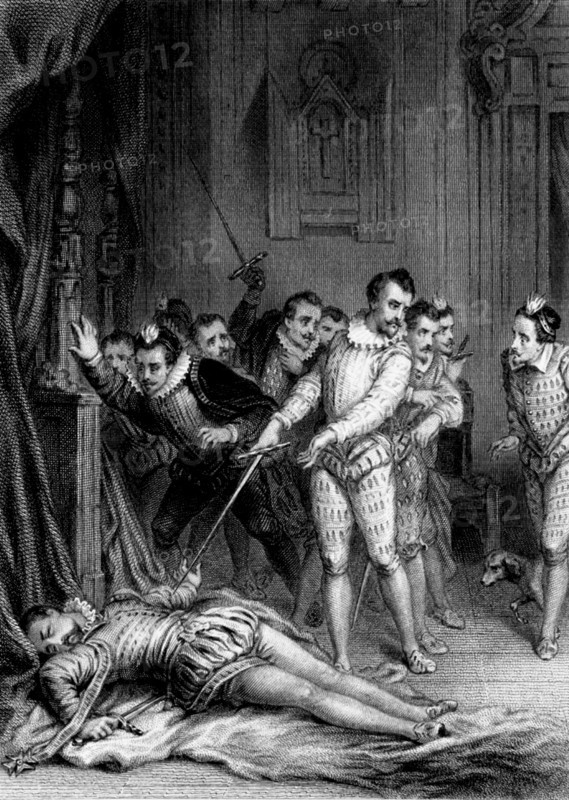Scène du poème "La Henriade", de Voltaire