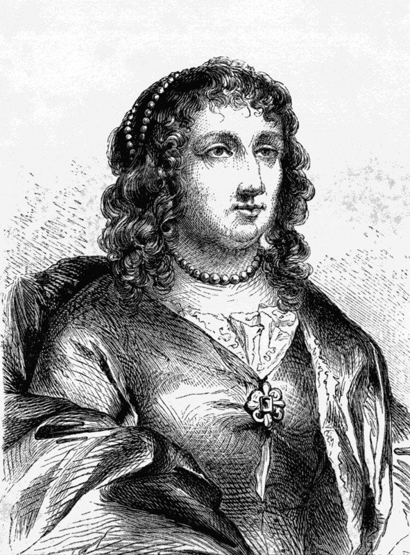 Portrait de Madeleine de Scudéry