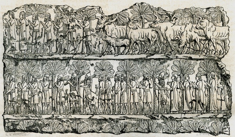 Procession pour Sardanapale