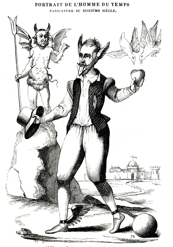 Portrait de l'homme du temps