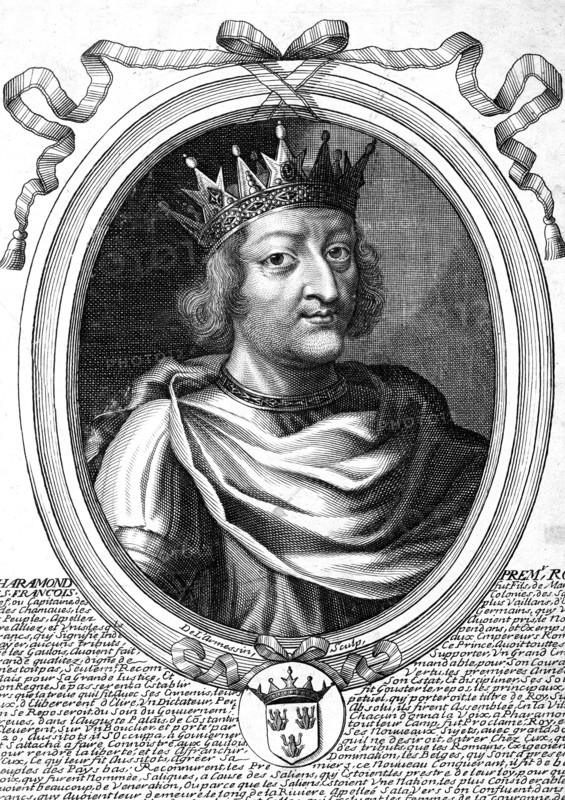 Pharamond, 1er roi des Francs Saliens