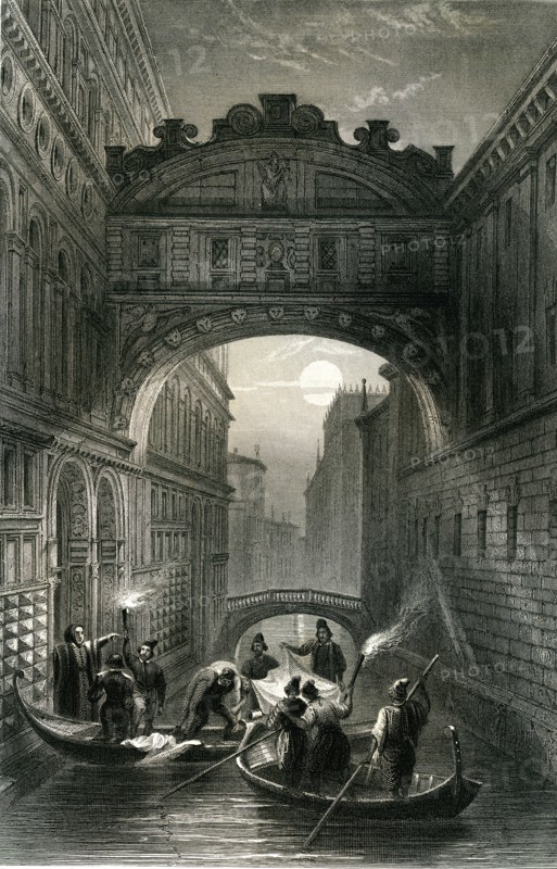 VENISE, le pont des soupirs