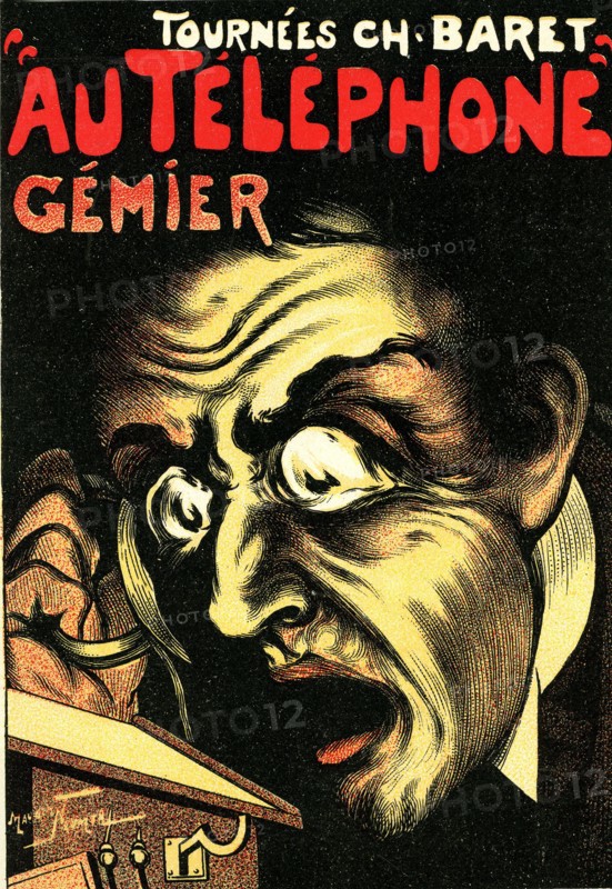 Au téléphone, Théatre 1909