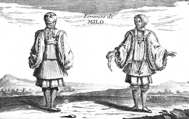 Femmes de l'Île de MILO, Grèce