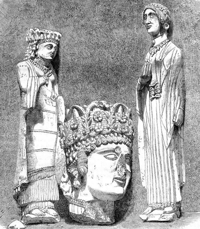Figures de la VENUS de Chypre, Grèce