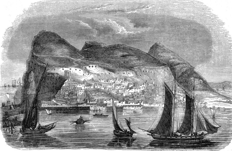 GIBRALTAR en 1847